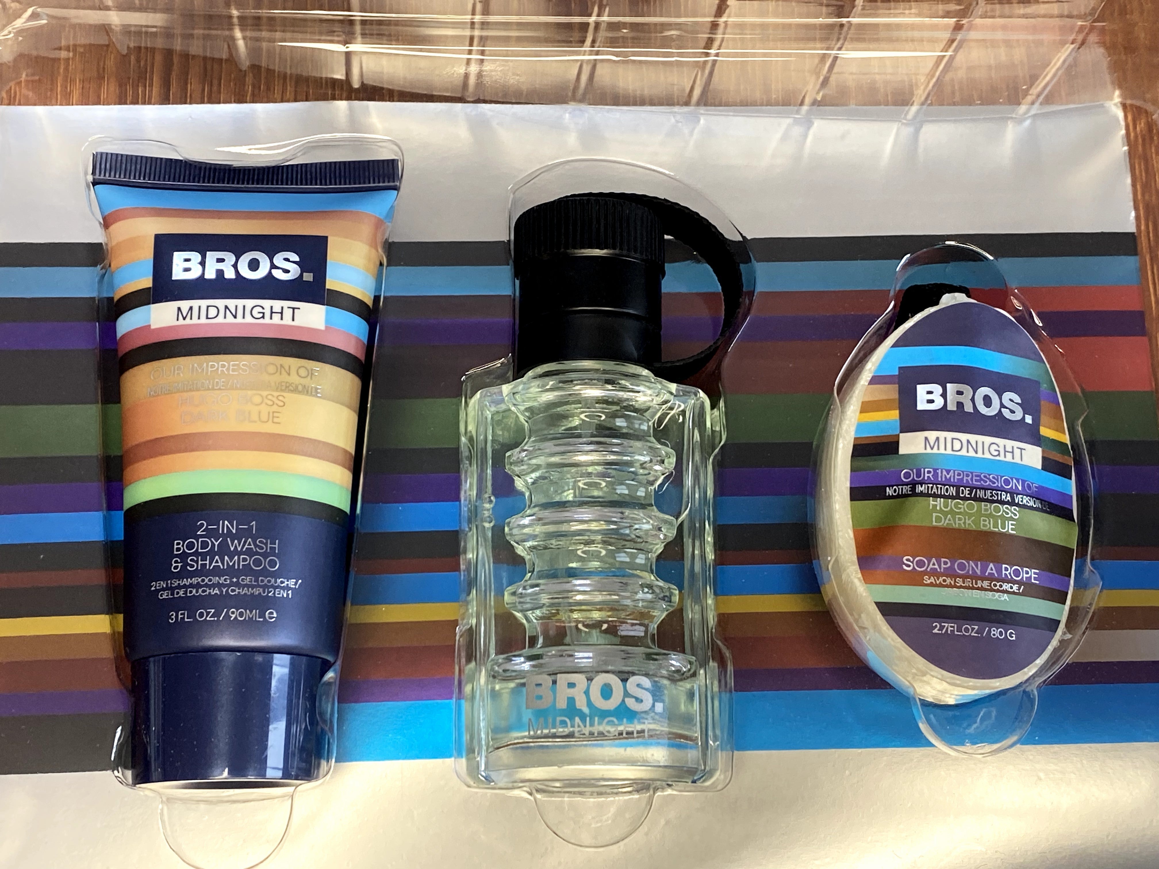 Kit mon copain beau: "3 en 1 de la marque BROS".