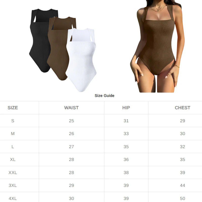 ® Sleeveless Tummy Control Tank Tops Bodysuits