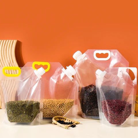 Kit de 4 Sachets de Stockage Polyvalents - Idéal pour Céréales, Grains et Plus !