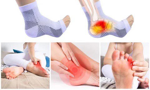 NeuroSocks™ | Pour une Mobilité Accrue et une Vie sans Douleur (Lot de 2 Chaussettes de Compression Antidouleur)